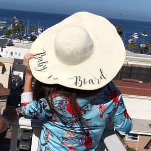 Baby on board sun hat